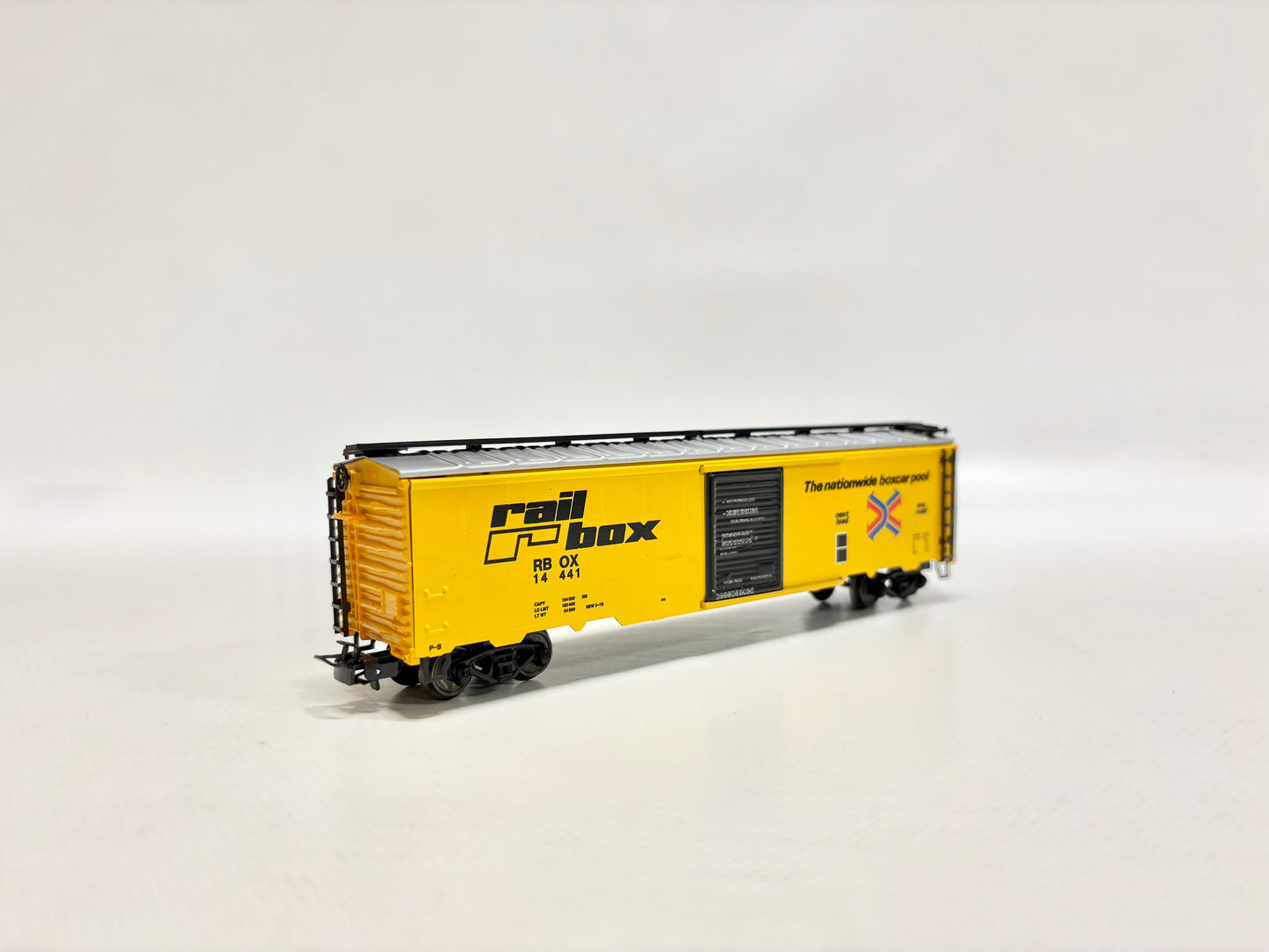 Märklin 4773 USA Box-Car Rail-Box AC H0