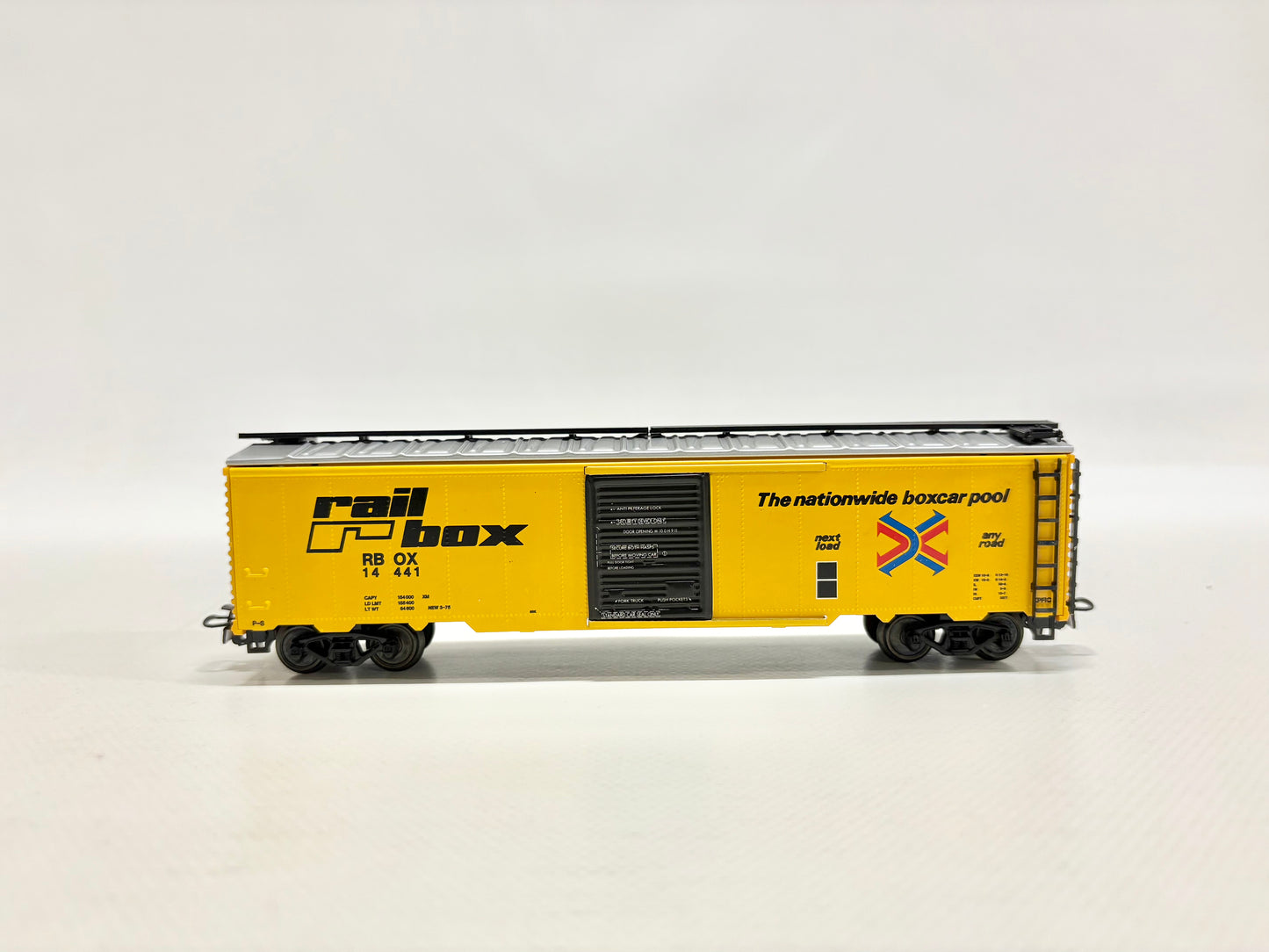 Märklin 4773 USA Box-Car Rail-Box AC H0