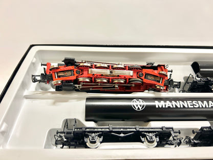 Märklin 2854 Zugpackung Mannesmann-Röhrenzug mit Dampflok Br 86 DB AC H0