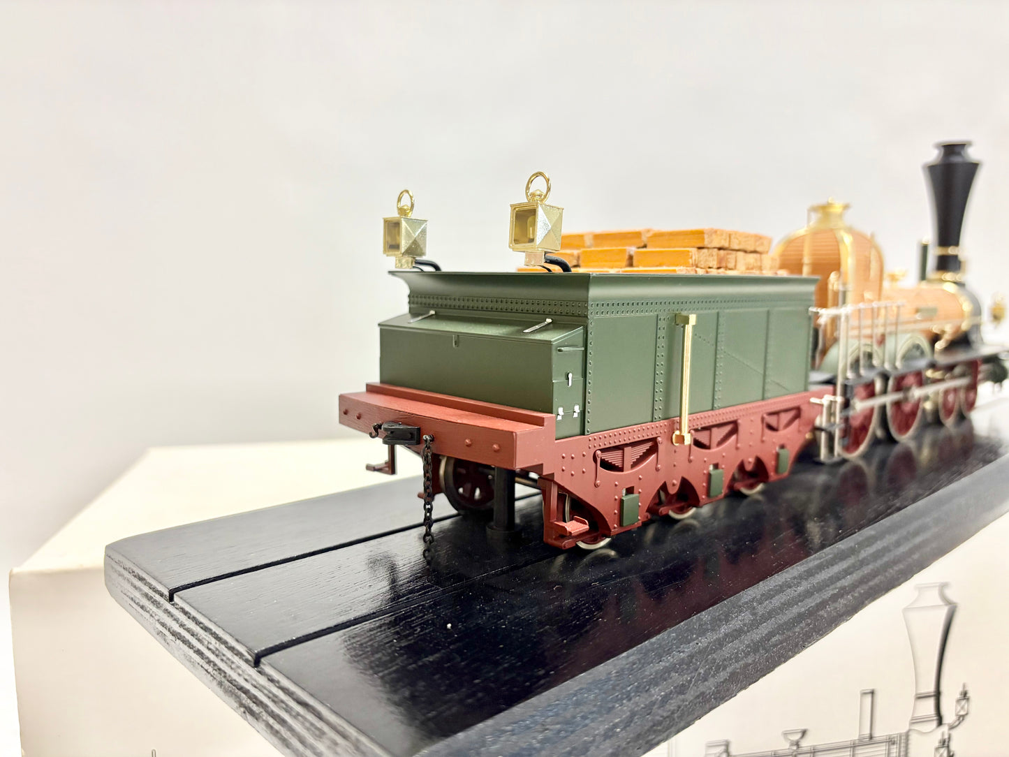 Märklin 55520 Digital Dampflok Klasse III "Esslingen" K.W.St.E. Spur 1