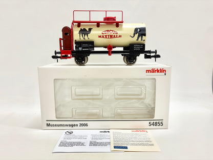 Märklin Maxi 54855 Kesselwagen "Circus Maximale" Spur 1