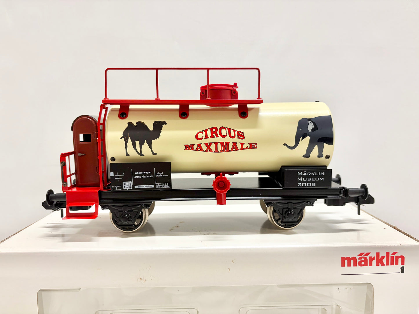 Märklin Maxi 54855 Kesselwagen "Circus Maximale" Spur 1