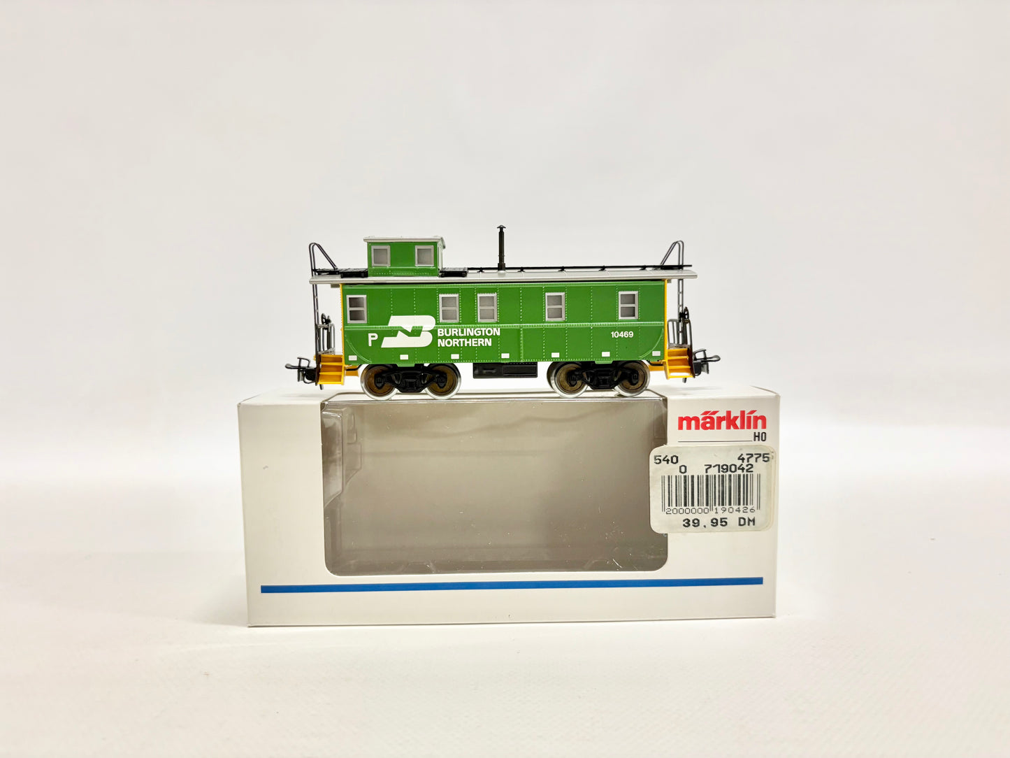 Märklin 4775 USA Caboose Burlington Northern AC H0
