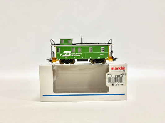 Märklin 4775 USA Caboose Burlington Northern AC H0