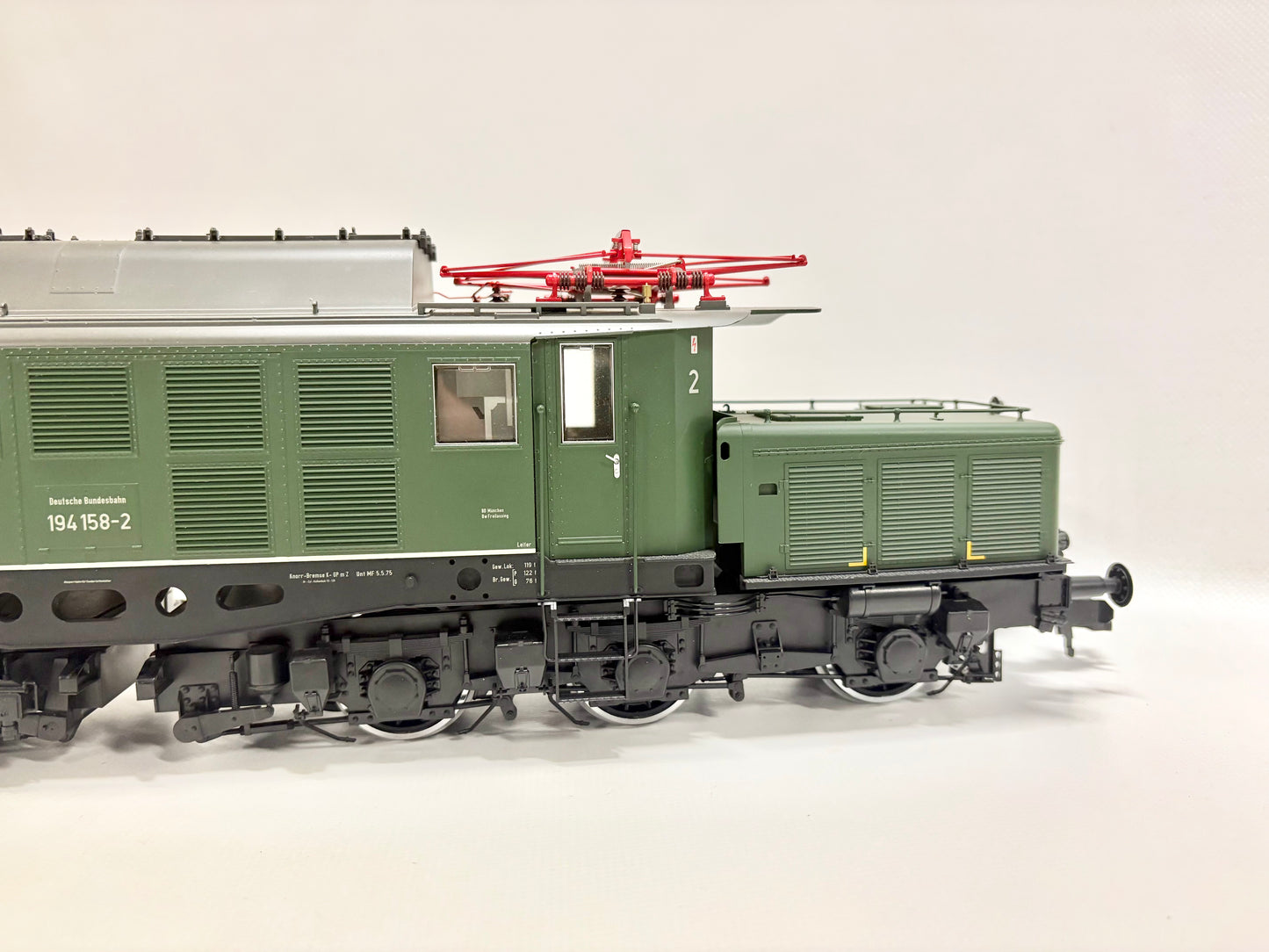 Hübner 3020 Digital + Sound E-Lok Br 194 158-2 Deutsches Krokodil B Spur 1