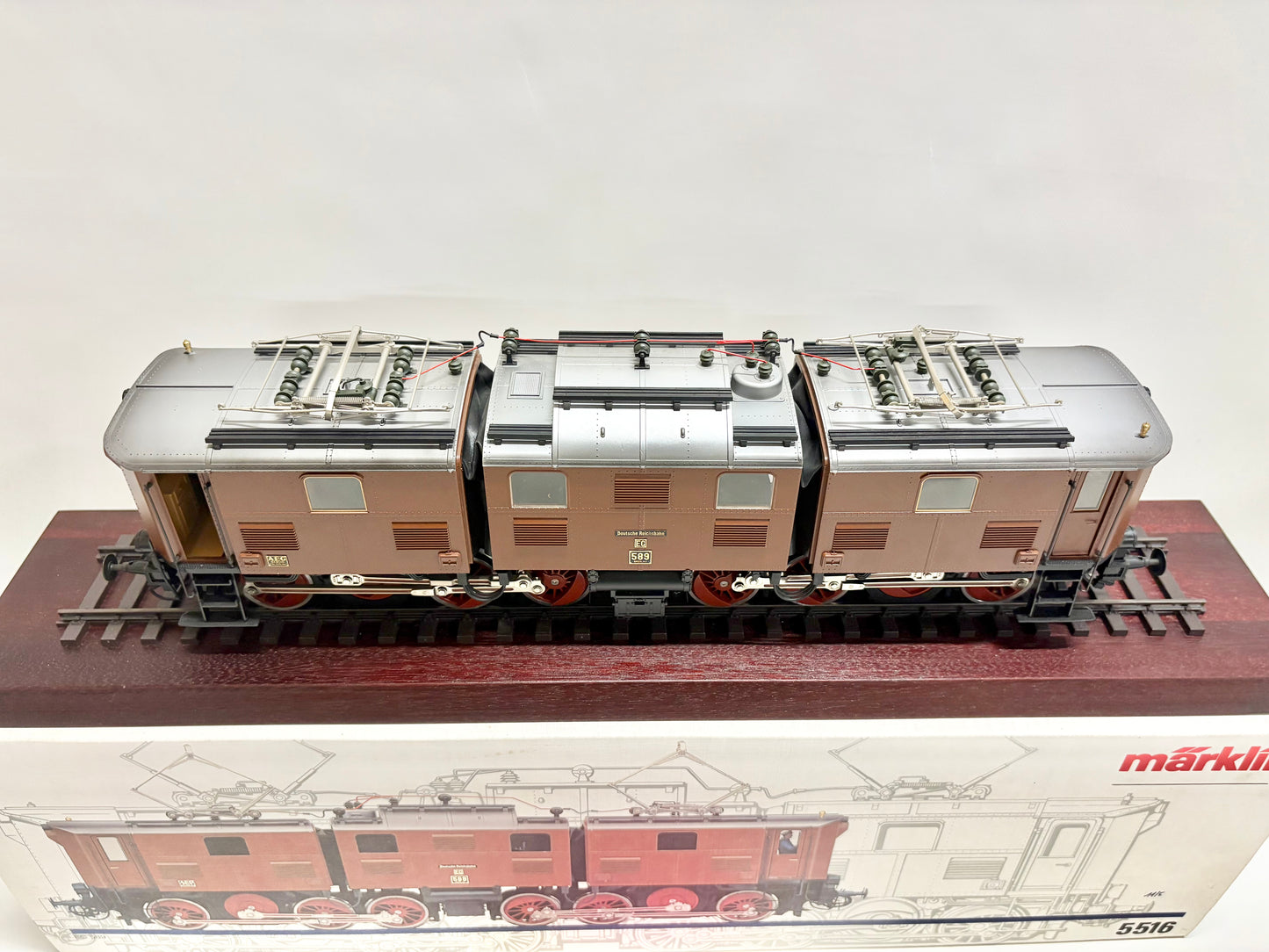 Märklin 5516 Digital E-Lok E91 EG 589 DRG Spur 1
