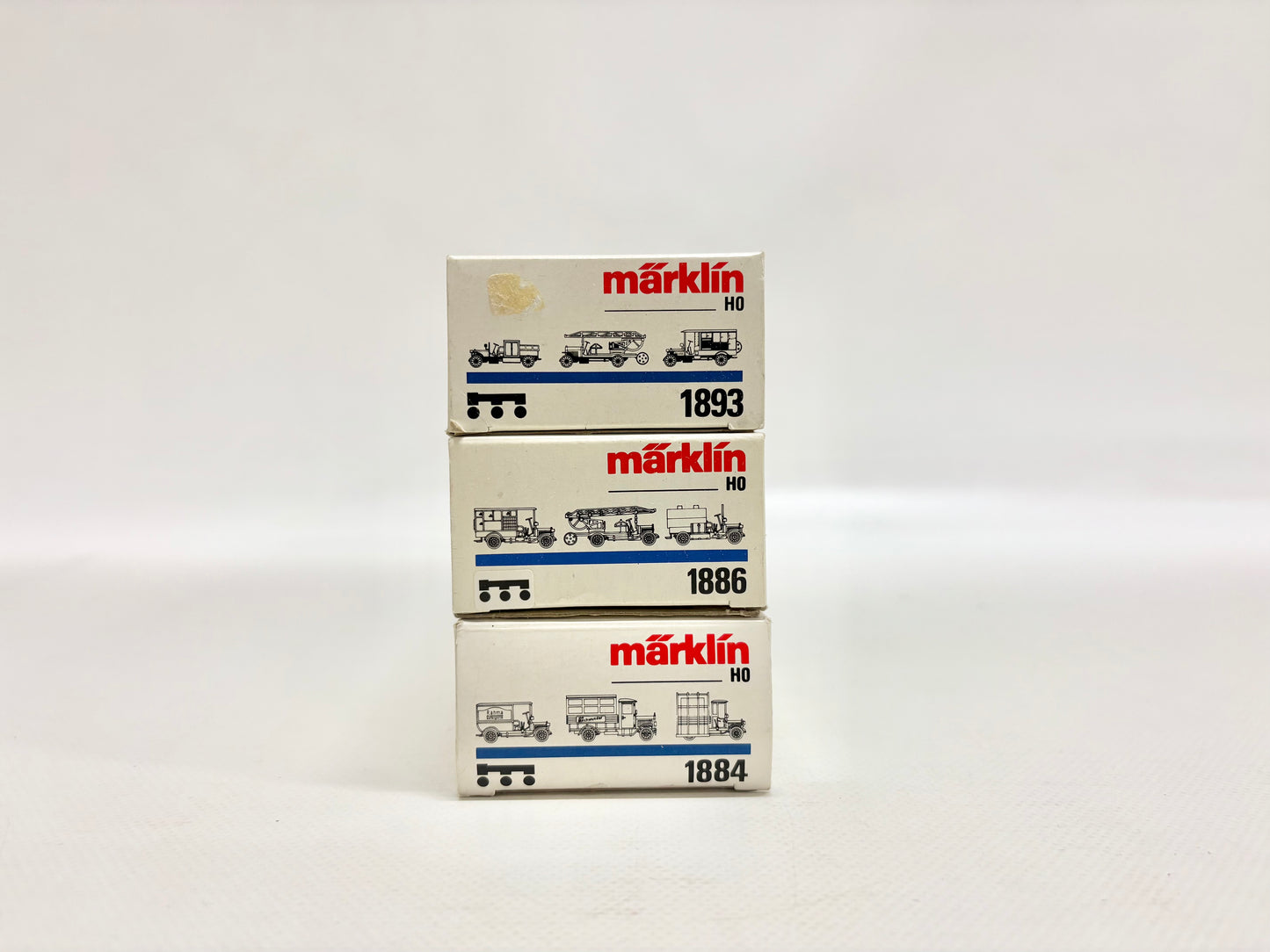 Märklin 1893 1886 1884 Historische Fahrzeuge H0