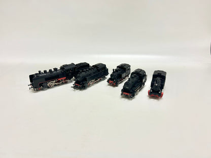 Märklin 3003 3032 3029 3000 5x Dampflokomotiven Konvolut H0