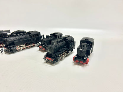 Märklin 3003 3032 3029 3000 5x Dampflokomotiven Konvolut H0