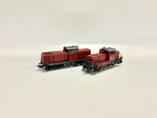 Märklin 3072 + 3065 Diesellokomotiven V100 V60 H0