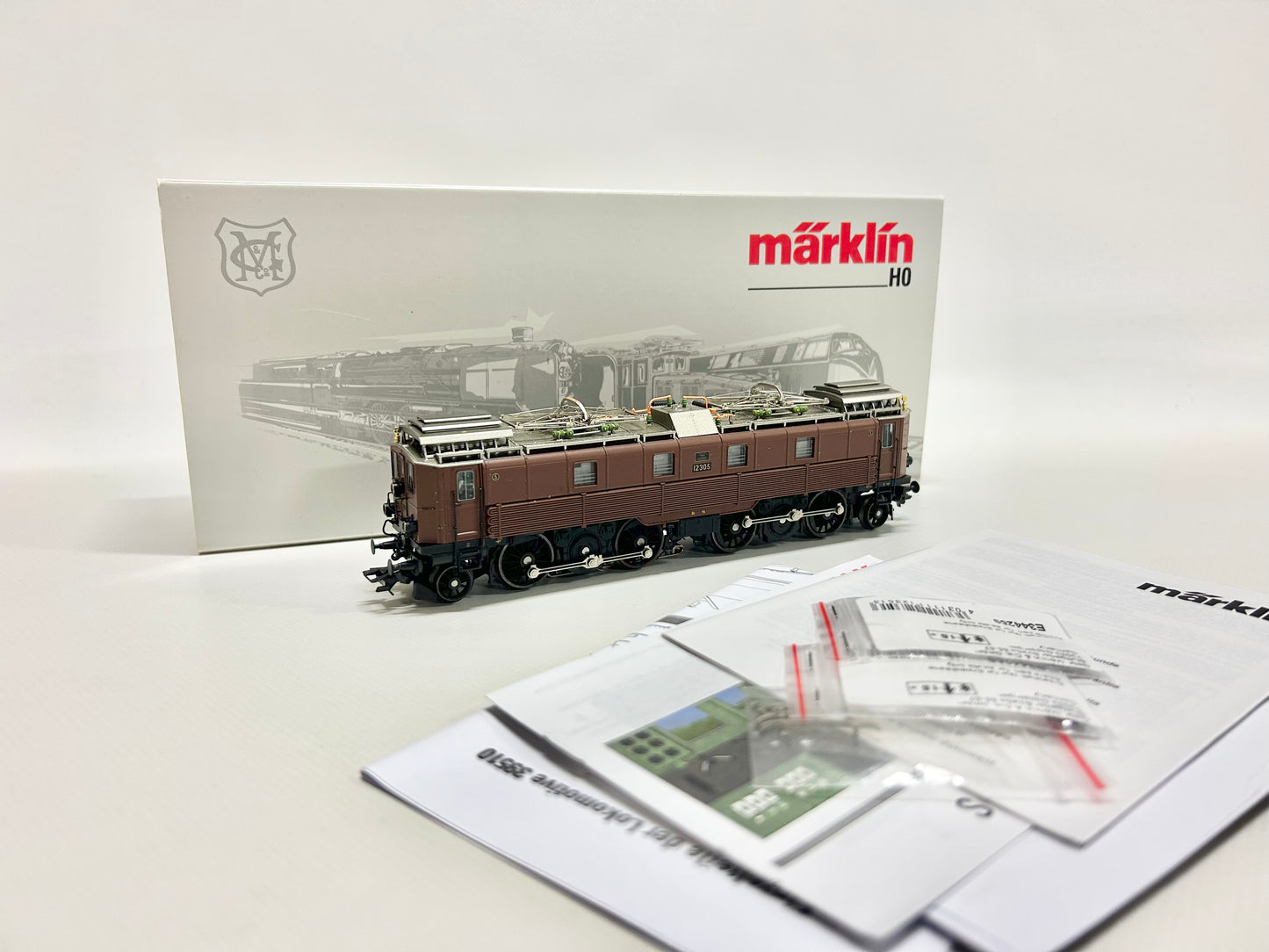 Märklin 39510 Mfx+ Digital + Sound SBB "Stängelilok" E-Lok H0