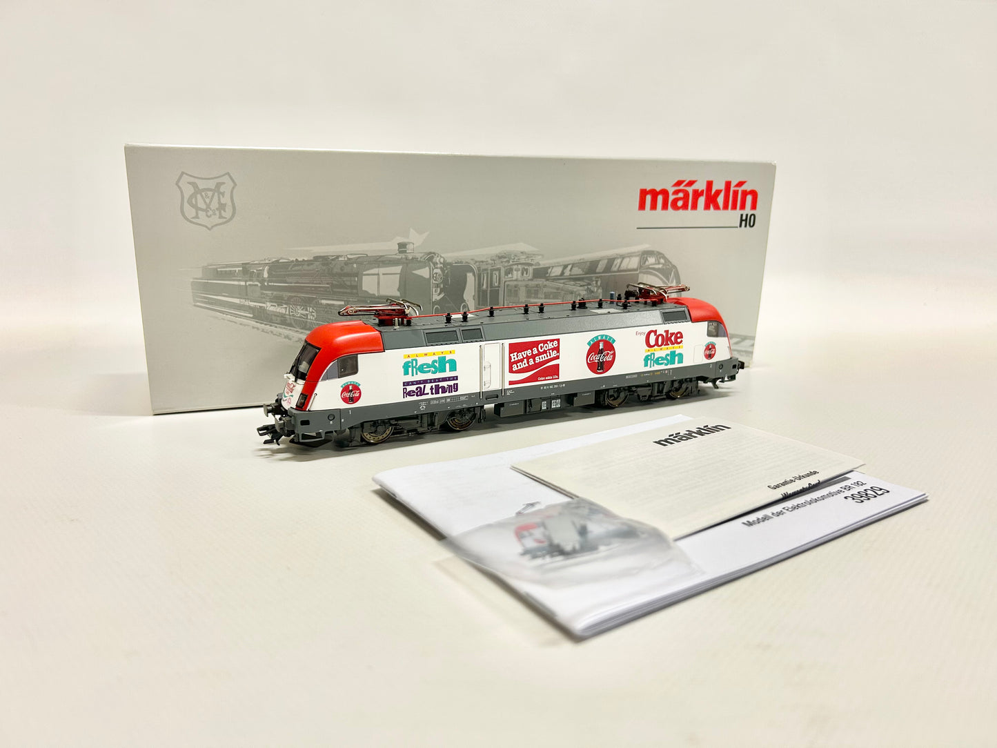 Märklin 39829 Mfx+ Digital + Sound Br 182 "Coca-Cola" H0