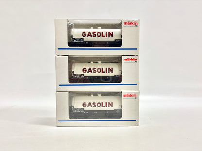 Märklin 3x 84651 Kesselwagen Gasolin DB AC H0