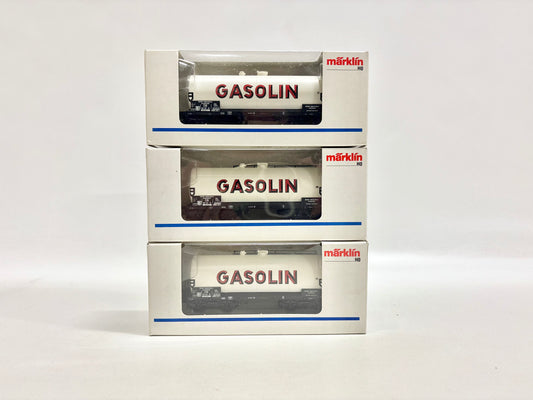 Märklin 3x 84651 Kesselwagen Gasolin DB AC H0