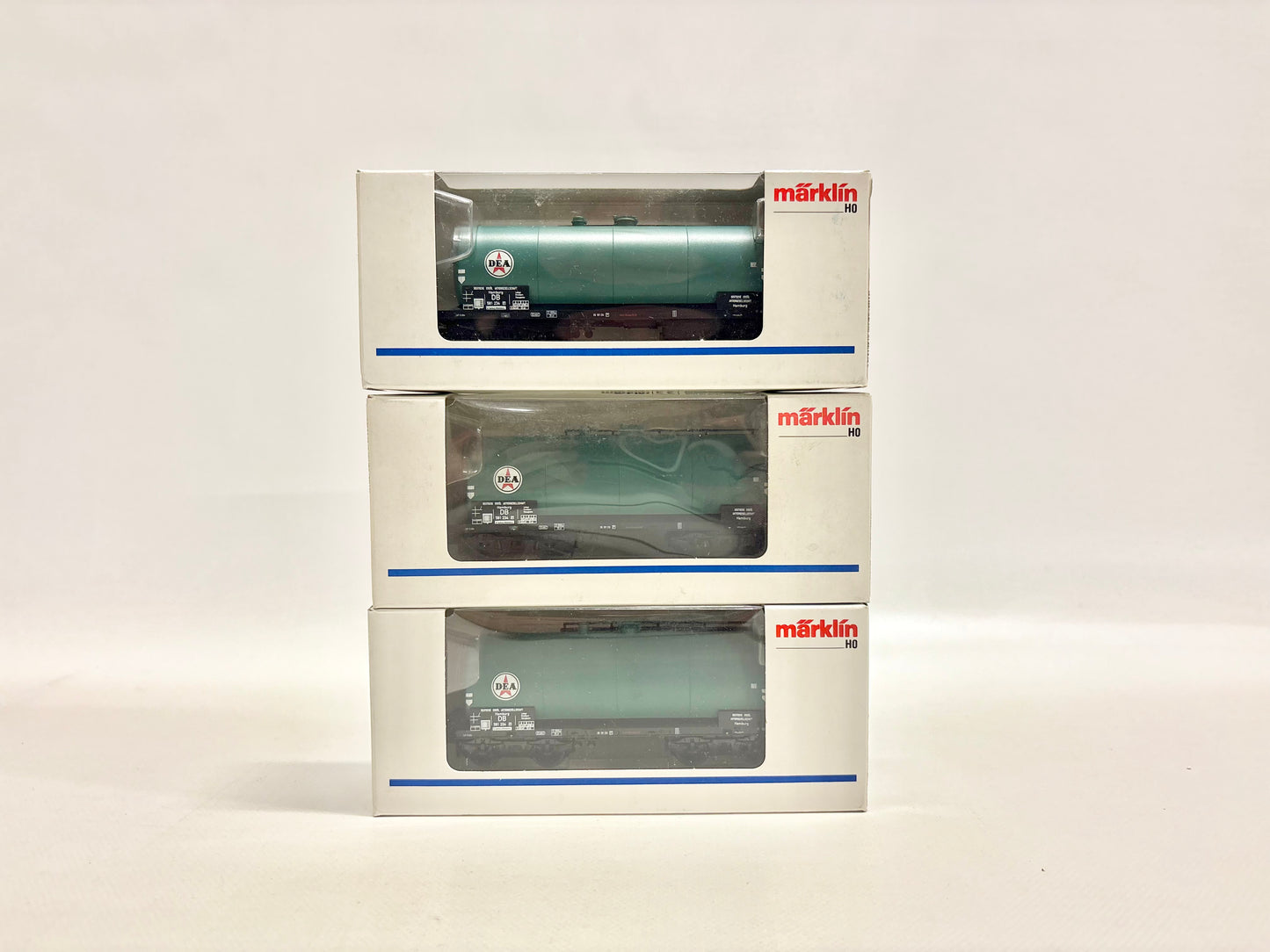 Märklin 3x 84652 Kesselwagen DEA DB AC H0