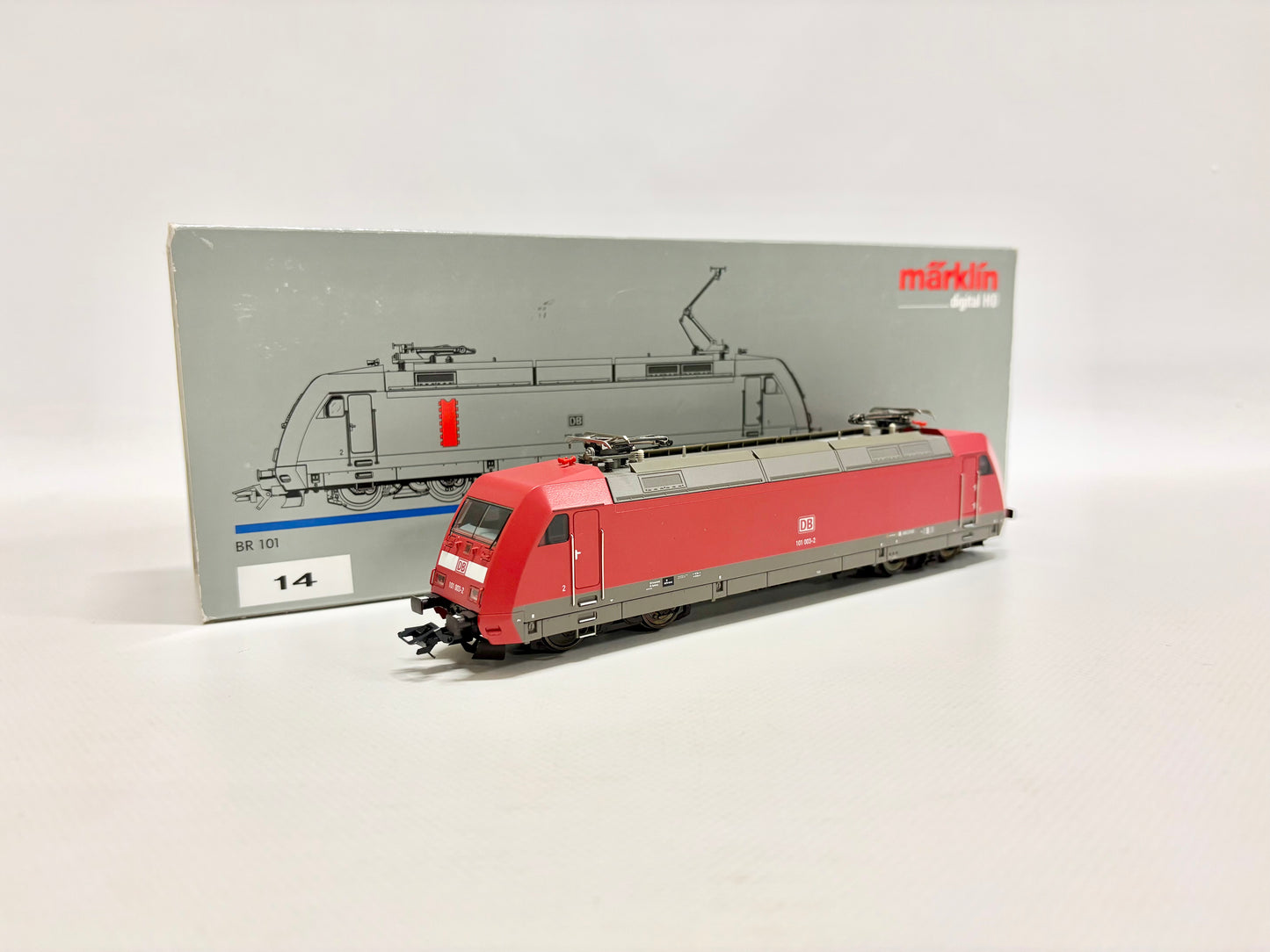 Märklin 37371 Digital E-Lok Br 101 003-2 DB AC H0