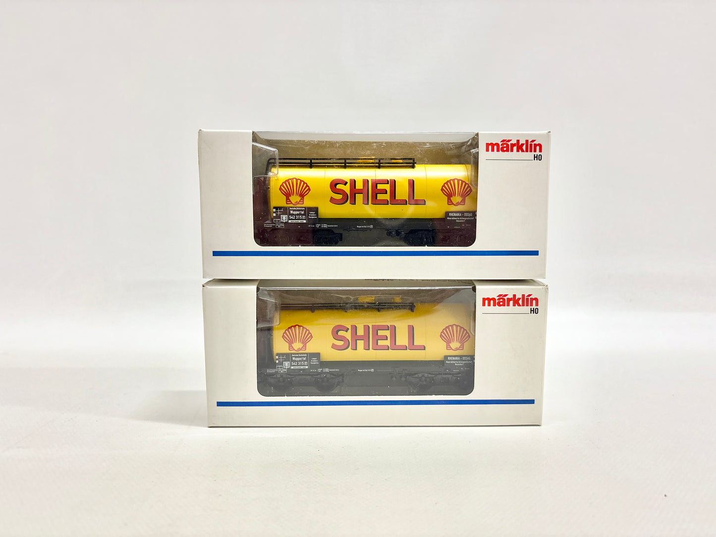 Märklin 2x 46512 Kesselwagen SHELL DB AC H0