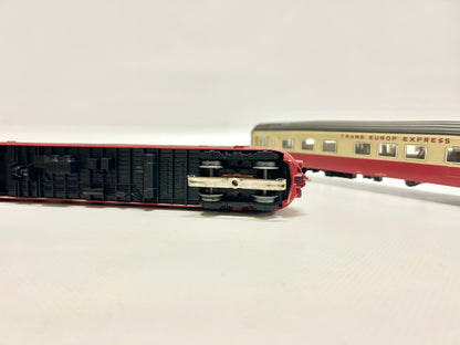 Märklin 3070 (ohne Triebkopf) Zwischenwagen & Endwagen für TEE Dieseltriebzug SBB AC H0