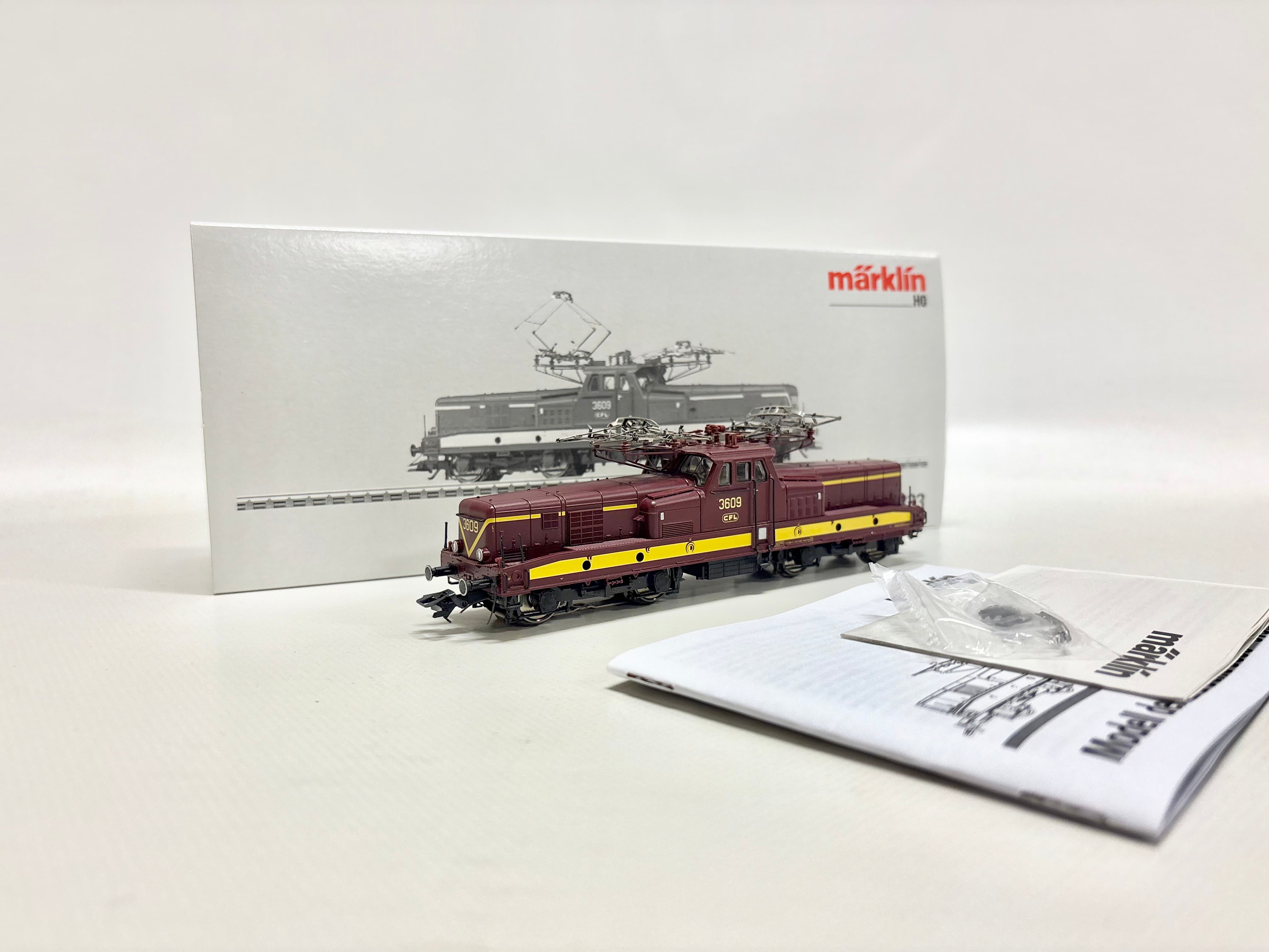 Märklin 37333 Digital E-Lok Serie 3609 CFL AC H0 – secondplay