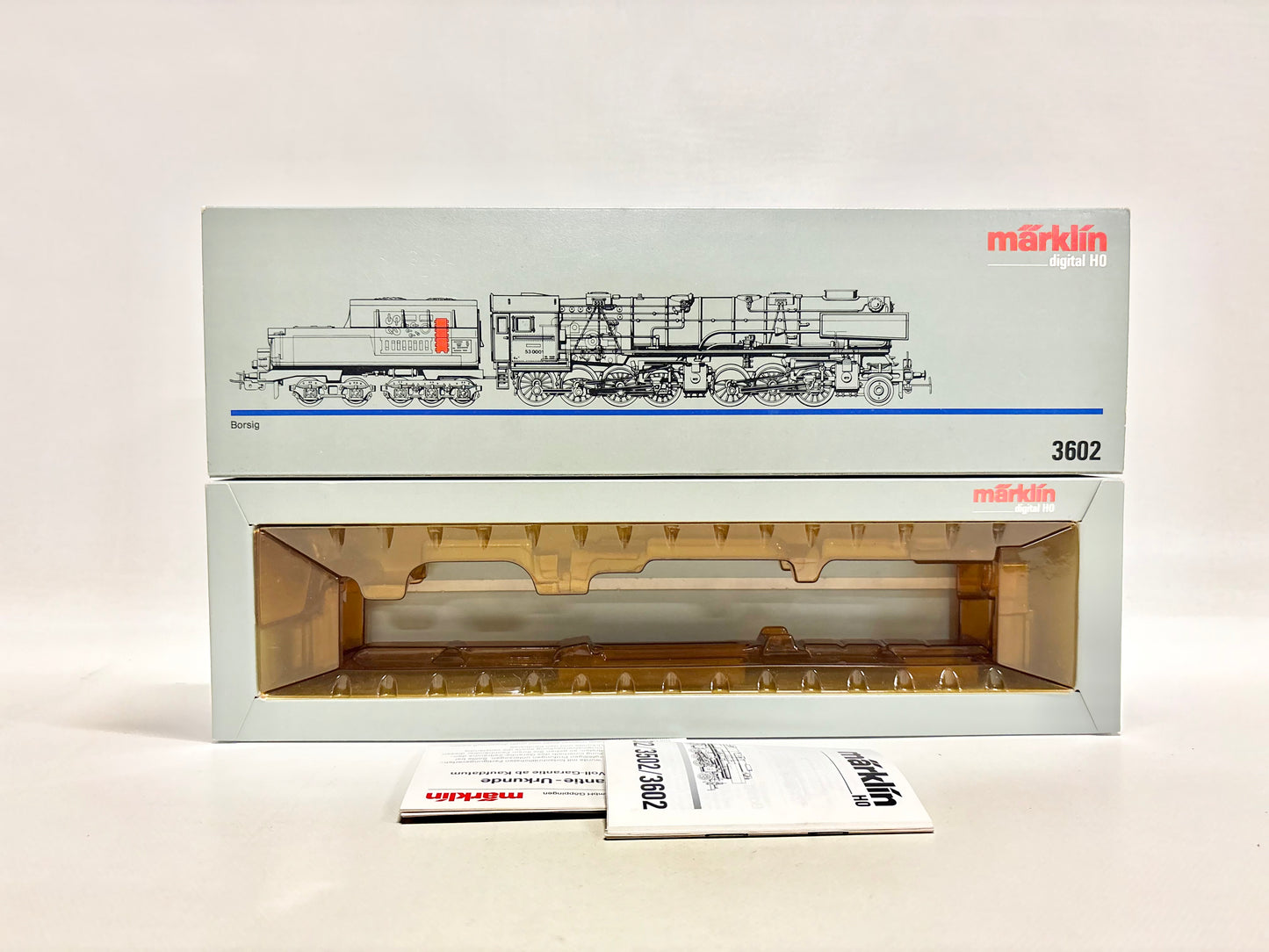 Märklin 3602 Leerkarton OVP
