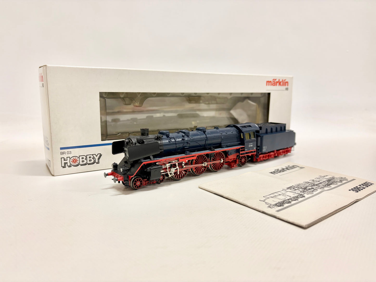 Märklin 3097 Digital + Rauchsatz Dampflok Br 03 1022 DB AC H0