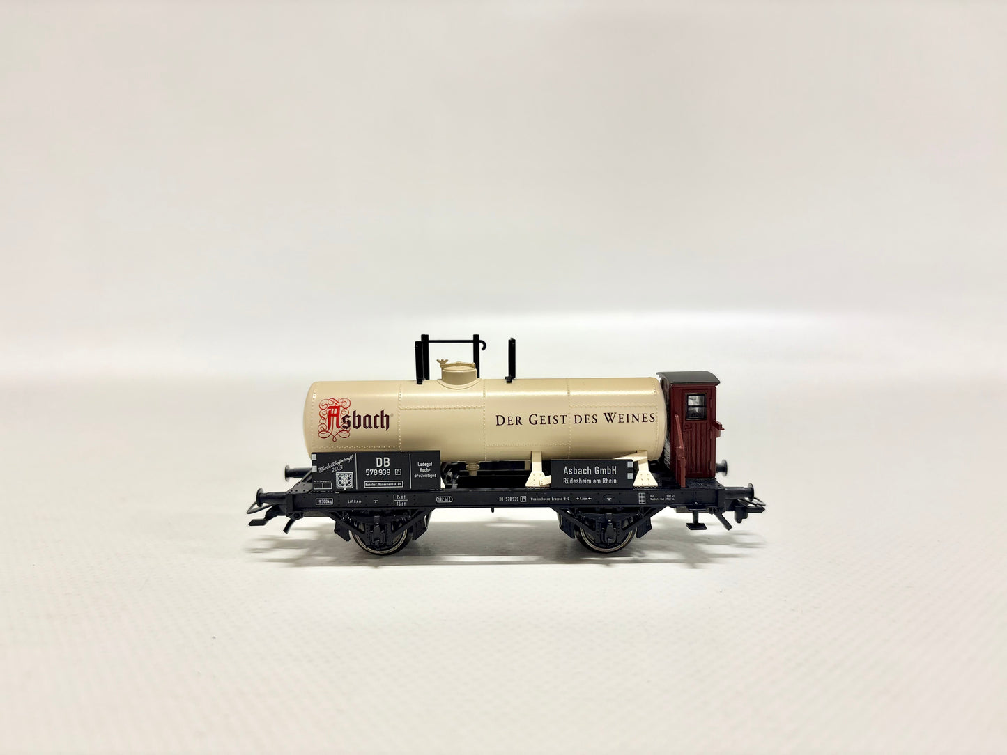 Trix 24038 Kesselwagen Asbach DB DC H0