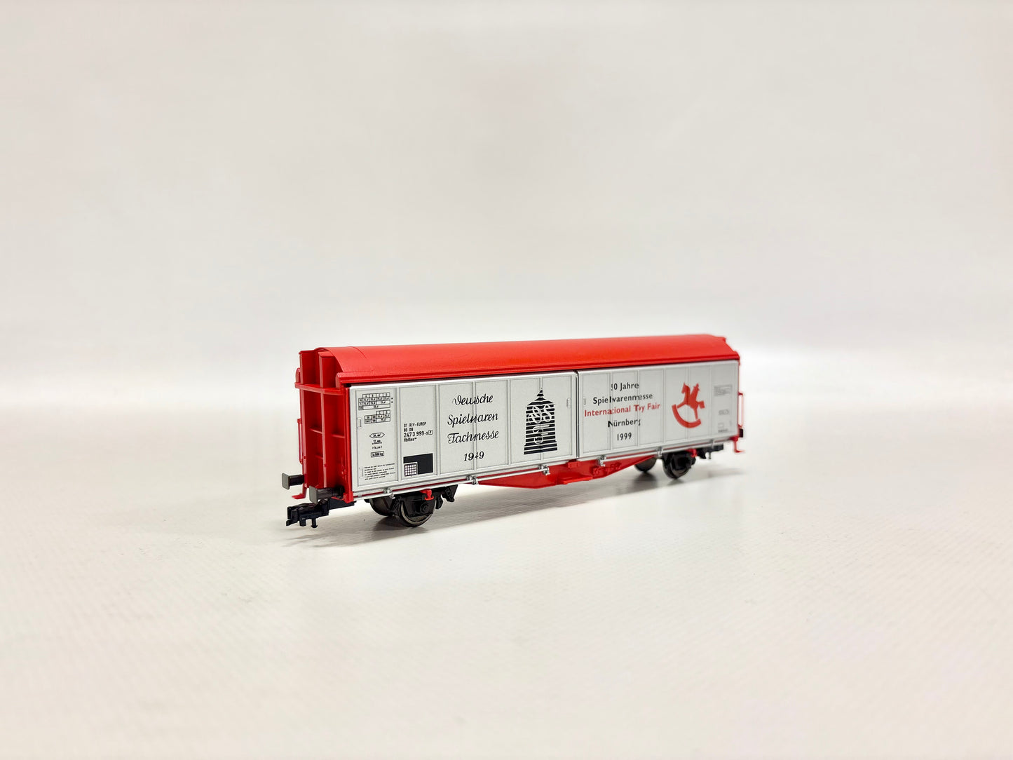 Fleischmann 99 5371K Schiebewandwagen "50 Jahre Spielwarenmesse" DB DC H0