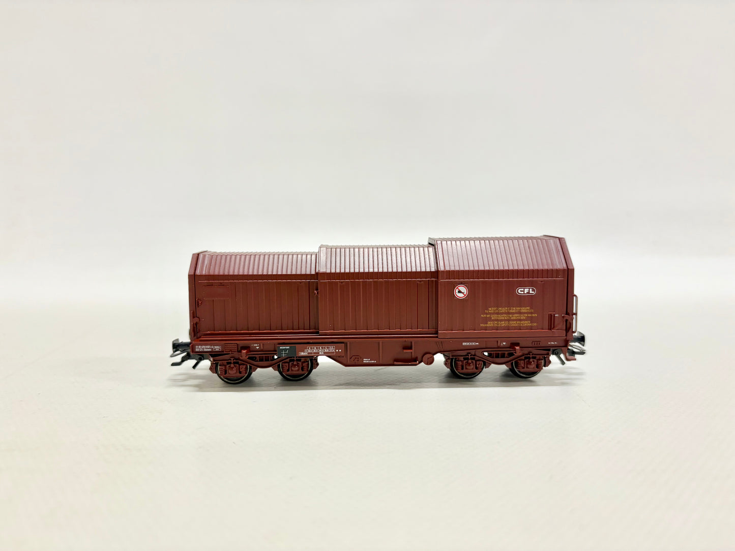 Märklin 4706 Teleskophaubenwagen mit Coils CFL AC H0