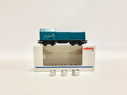 Märklin 4708 Teleskophaubenwagen mit Coils NS AC H0
