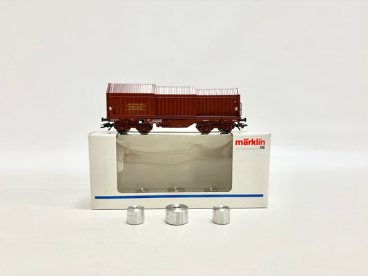 Märklin 4707 Teleskophaubenwagen mit Coils SNCF AC H0