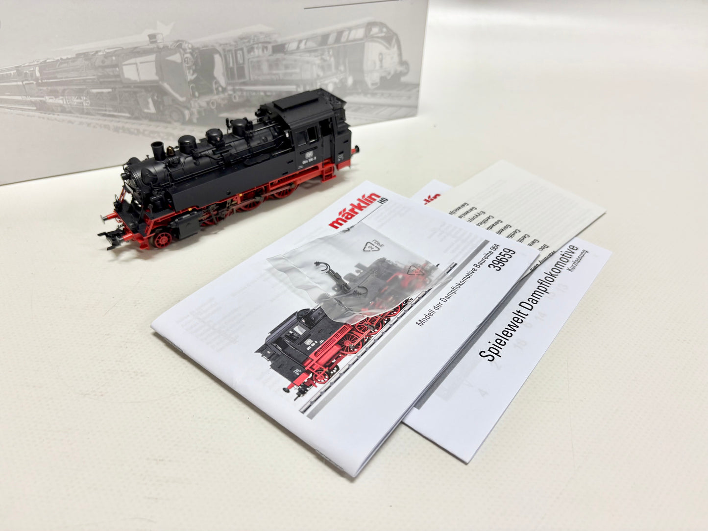 Märklin 39659 Mfx Digital & Sound Dampflokomotive Br 064 106-8 DB AC H0