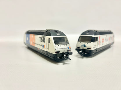 Märklin 34631 Digital E-Lok Doppelpackung Re 460 "Schweizer Fernsehn" SBB AC H0