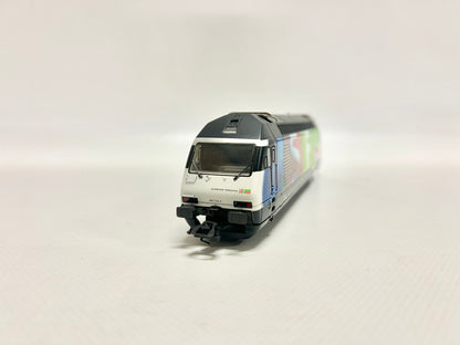 Märklin 34618 Digital E-Lok Doppelpackung Re 460 "Schweizer Fernsehn" SBB AC H0