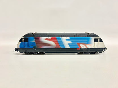 Märklin 34618 Digital E-Lok Doppelpackung Re 460 "Schweizer Fernsehn" SBB AC H0