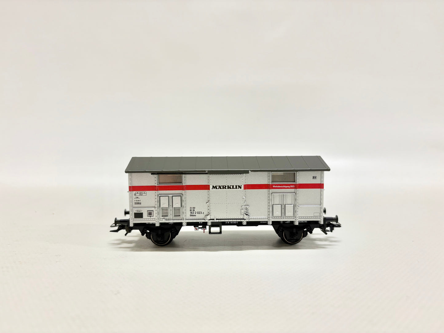 Märklin 45500 Güterwagen Spitzdachwagen SoMo Werksbesichtigung FS AC H0