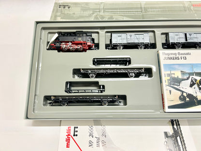 Märklin 2666 Digital Junkers Flugzeug-Transportzug der DRG H0