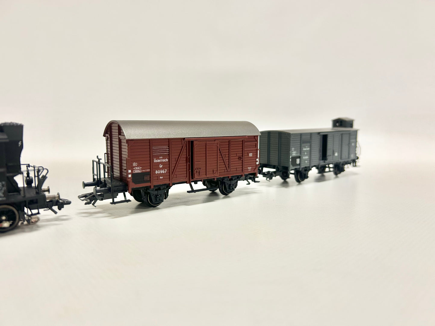 Märklin 28971 Digital Dampflok Br 98 mit Güterwagen ÖBB AC H0