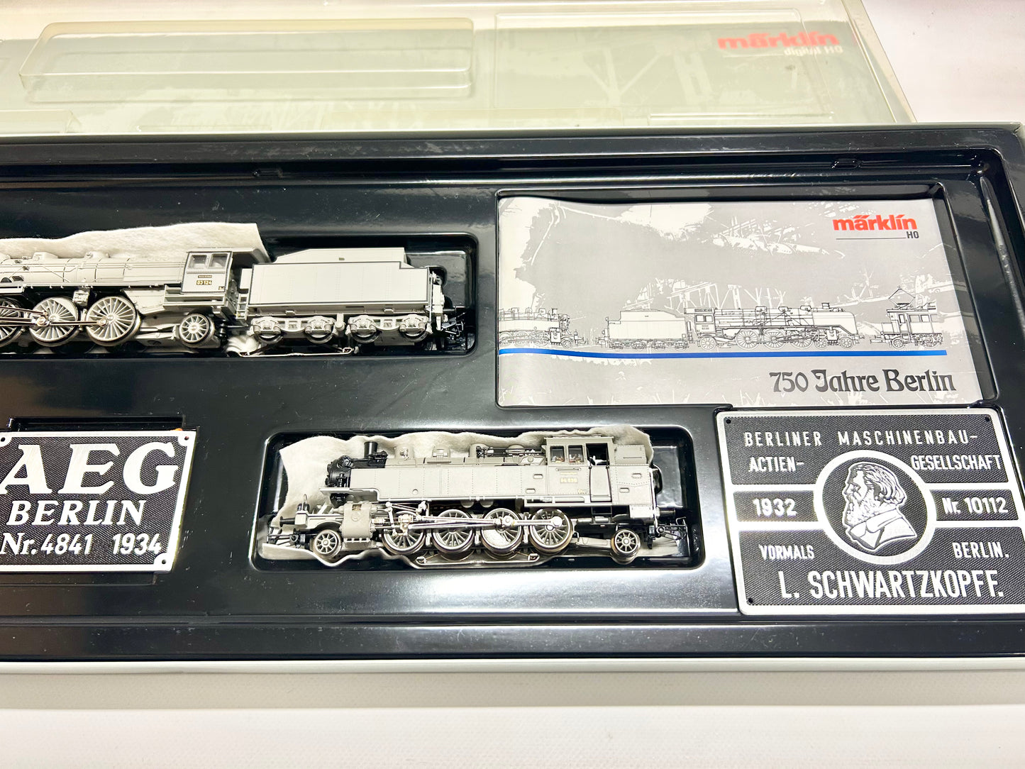 Märklin 3600 Digital 750 Years of Berlin AEG Train Set H0