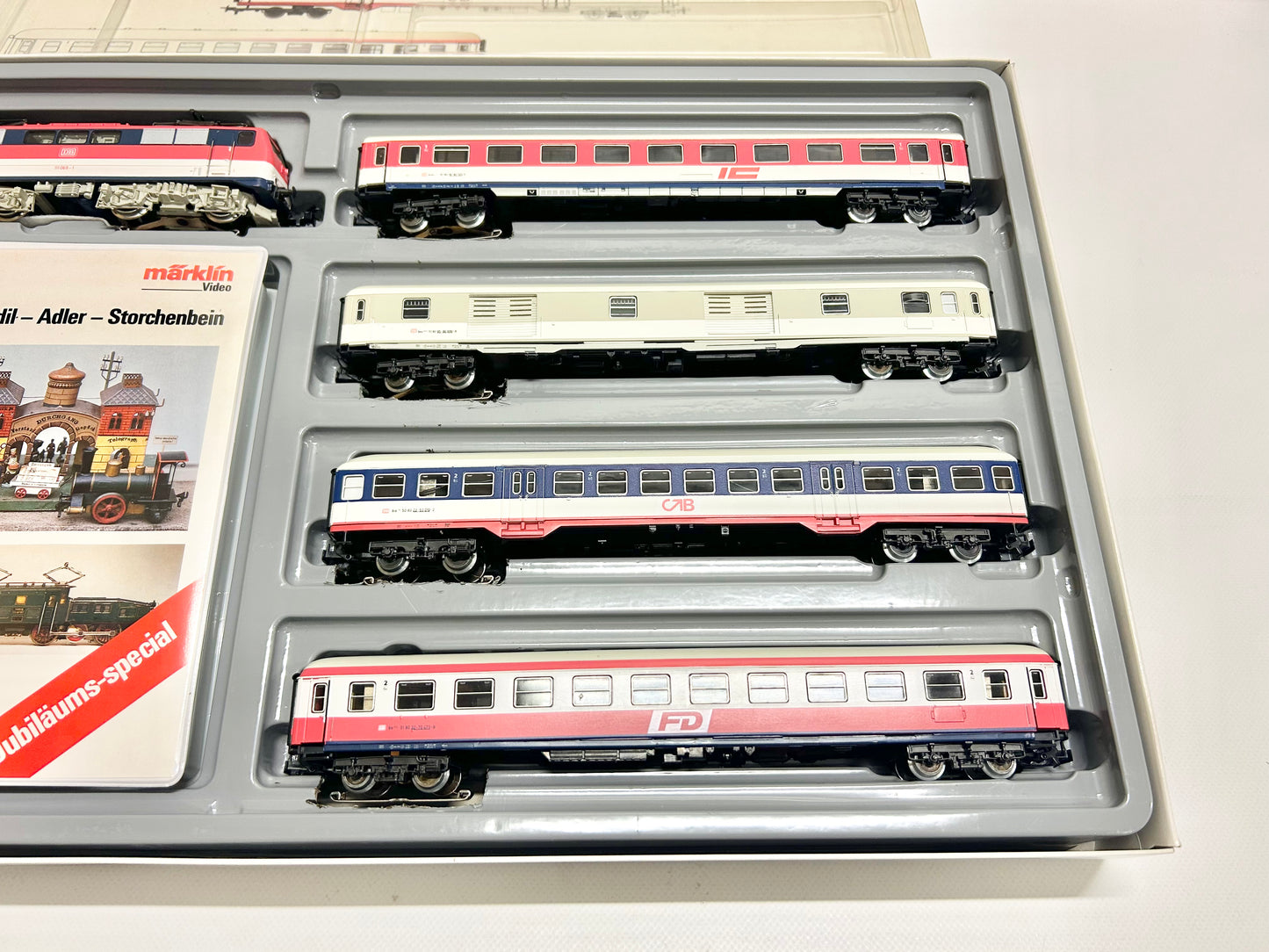 Märklin 2859 Demonstrationszug Br 111 Personenzug mit Br 111 E-Lok H0