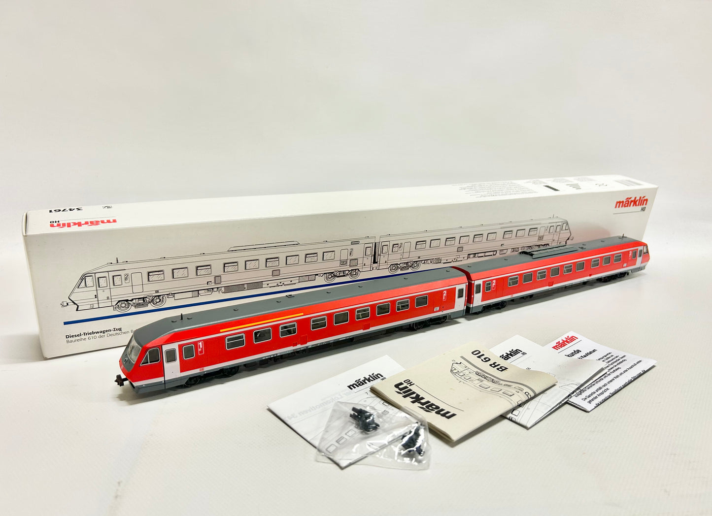 Märklin 34761 Digital Br 610 Dieseltriebwagen H0