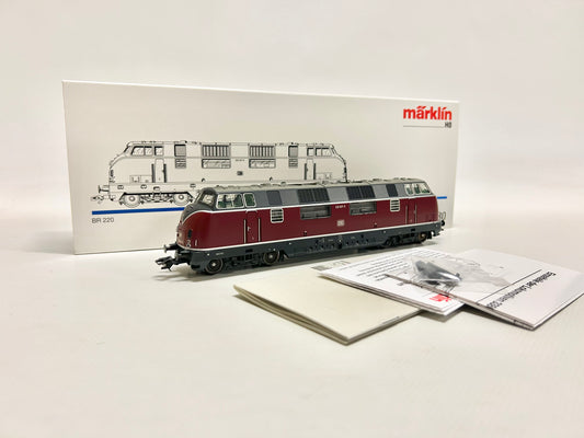 Märklin 3380 Diesellok Br 220 007-9 DB AC H0