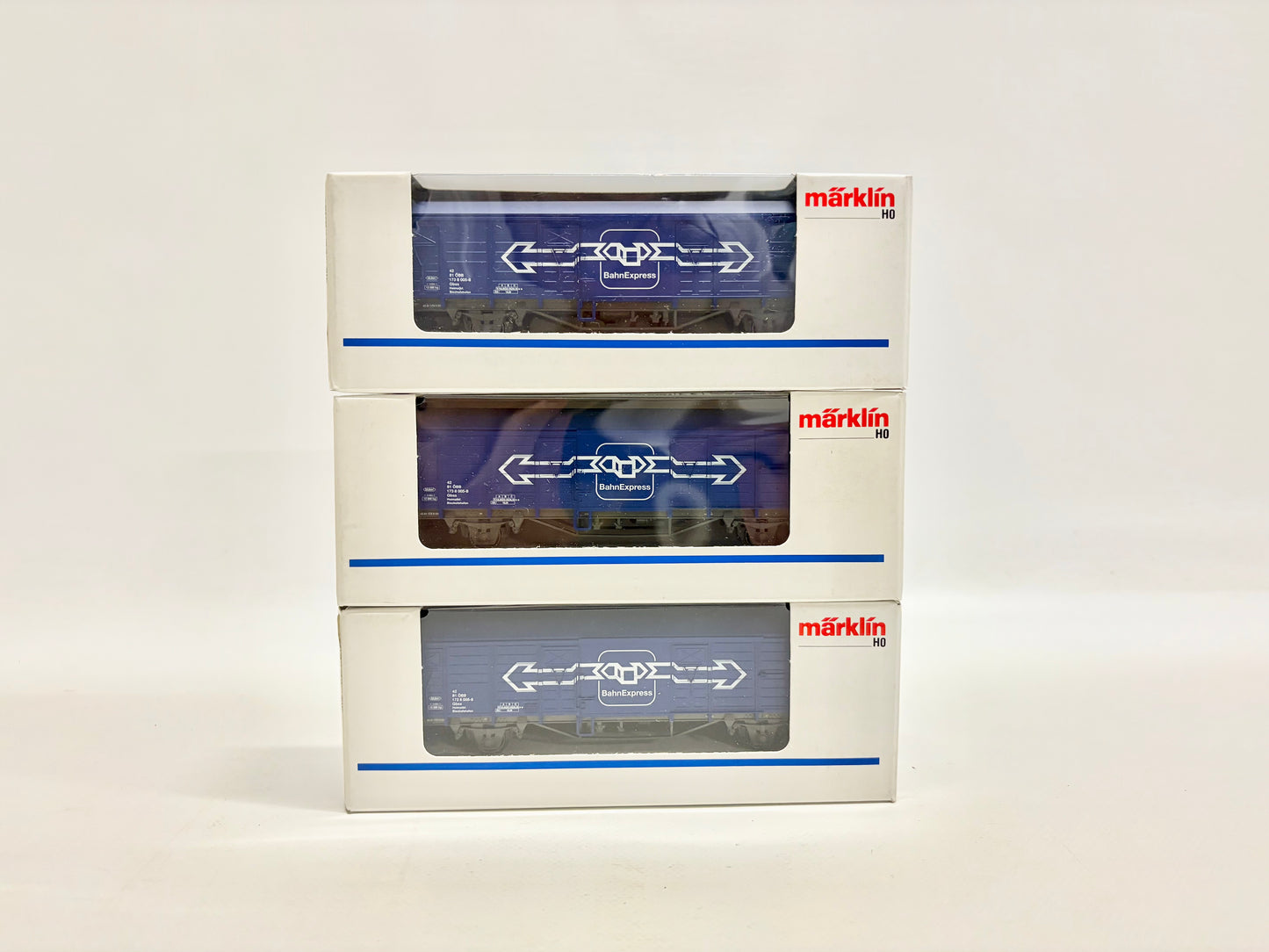 Märklin 4x 4832 BahnExpress Güterwagen ÖBB AC H0