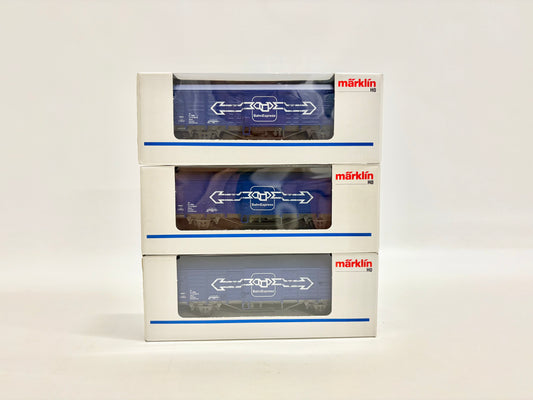Märklin 4x 4832 BahnExpress Güterwagen ÖBB AC H0