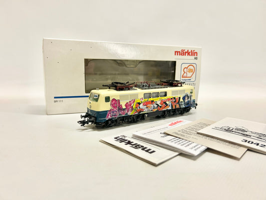 Märklin 83342 Digital E-Lok Br 111 018-8 Grafitti SoMo DB AC H0