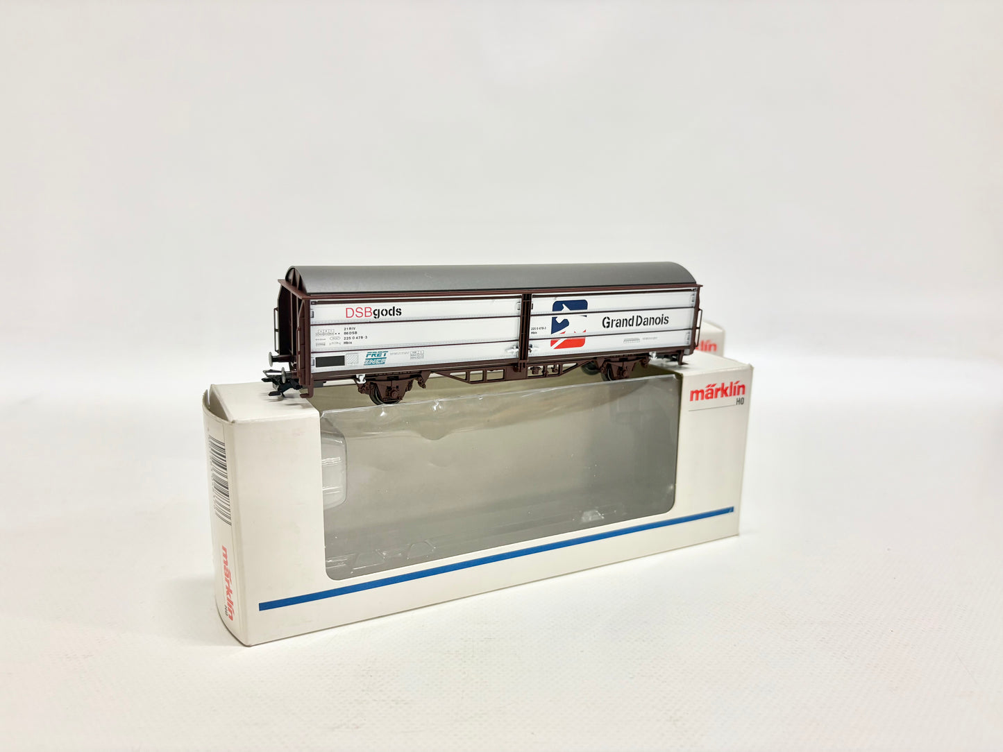 Märklin 2x 4837 Schiebewandwagen Hbis "Grand Danois" DSB AC H0