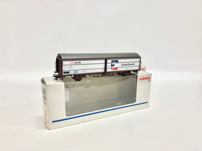 Märklin 2x 4837 Schiebewandwagen Hbis "Grand Danois" DSB AC H0