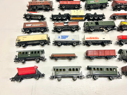 Märklin 31x Güter- und Personenwagen Konvolut H0