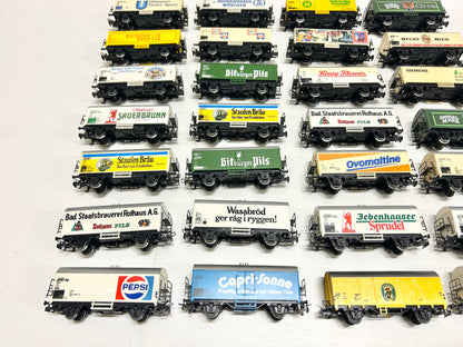 Märklin 28x Werbewagen/ Kühlwagen Güterwagen Konvolut H0