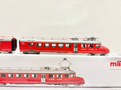 Märklin 39260 Mfx Digital & Sound Elektrotriebwagen Doppel-Triebwagen Rae 4/8 "Churchill-Pfeil" SBB AC H0