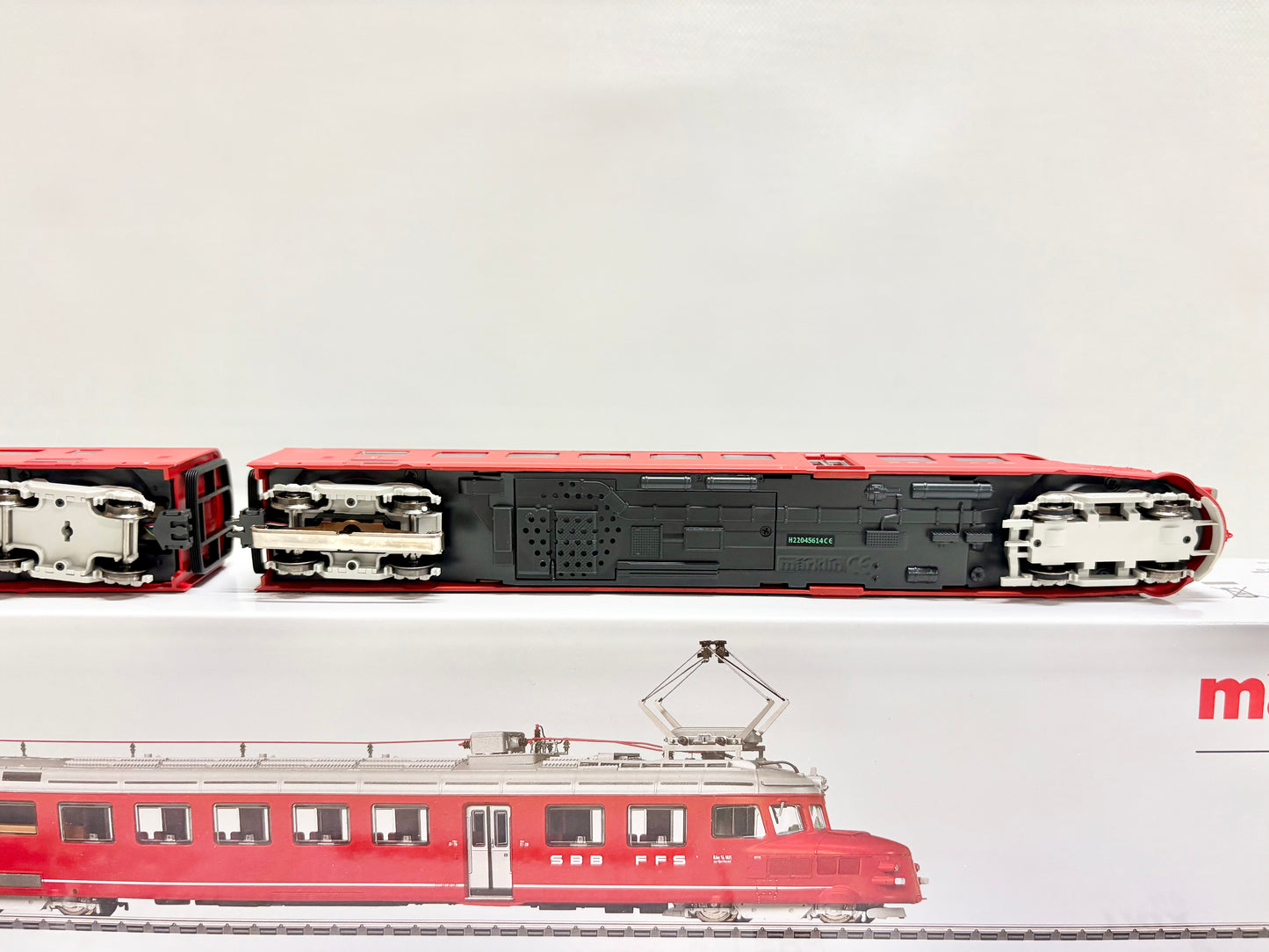 Märklin 39260 Mfx Digital & Sound Elektrotriebwagen Doppel-Triebwagen Rae 4/8 "Churchill-Pfeil" SBB AC H0